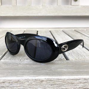 Gucci Black Vintage Sunglasses
